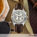 Breitling Chrono Cockpit A1335812A578 (Unknown (random serial)) - White dial 39 mm Steel case (1/8)