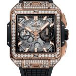 Hublot Square Bang 821.OX.0180.RX.1604 (2026) - Transparant wijzerplaat 42mm Roségoud (1/1)