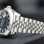 Rolex Datejust 41 126300 (2023) - Groen wijzerplaat 41mm Staal (5/8)