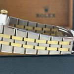 Rolex Datejust Oysterquartz 17013 (1978) - Blue dial 36 mm Gold/Steel case (6/8)