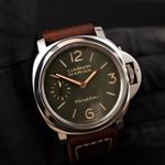 Panerai Luminor Marina 8 Days PAM00911 (2018) - Green dial 44 mm Steel case (1/8)