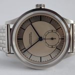 Longines Heritage L2.828.4.72.2 (2021) - Zilver wijzerplaat 39mm Staal (2/8)