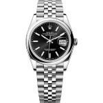 Rolex Datejust 36 126200 (2025) - Zwart wijzerplaat 36mm Staal (1/1)