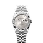 Rolex Datejust 36 126234 (2024) - Silver dial 36 mm Steel case (1/8)