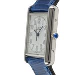 Cartier Tank W1014354 (2000) - Zilver wijzerplaat 25mm Zilver (6/8)