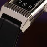 Jaeger-LeCoultre Reverso 200.8.47 (2010) - Silver dial 16 mm Steel case (3/4)