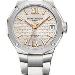 Baume & Mercier Riviera M0A10730 (2026) - Goud wijzerplaat 33mm Staal (1/1)