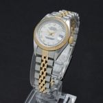 Rolex Lady-Datejust 69173 (1996) - White dial 26 mm Gold/Steel case (2/7)
