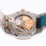 Audemars Piguet Royal Oak Selfwinding 15450SR.OO.1256SR.01 (2021) - Silver dial 37 mm Gold/Steel case (8/8)