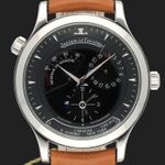 Jaeger-LeCoultre Master Geographic 142.8.92 (Unknown (random serial)) - White dial 38 mm Steel case (2/8)