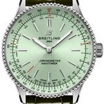 Breitling Navitimer A17327361L1P1 (2026) - Green dial 36 mm Steel case (1/1)