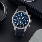 IWC Pilot Chronograph IW377709 (Unknown (random serial)) - Black dial 43 mm Steel case (1/8)