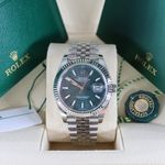 Rolex Datejust 41 126334 (2022) - Green dial 41 mm Steel case (7/7)