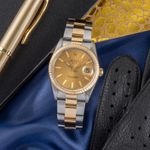 Rolex Oyster Perpetual Date 15223 (1993) - 34 mm Gold/Steel case (1/8)