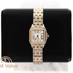 Cartier Panthère W2PN0018 (2026) - White dial 30 mm Gold/Steel case (1/3)