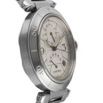 Cartier Pasha W31037H3 (2005) - Silver dial 38 mm Steel case (7/8)