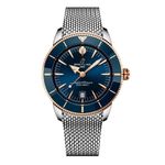 Breitling Superocean Heritage UB3112161C1A1 (2025) - Blauw wijzerplaat 44mm Goud/Staal (1/8)
