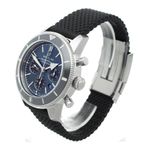 Breitling Superocean Heritage II Chronograph AB0162121C1S1 (2024) - Blue dial 44 mm Steel case (2/7)