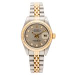 Rolex Lady-Datejust 69173 (Onbekend (willekeurig serienummer)) - Grijs wijzerplaat 26mm Goud/Staal (1/6)