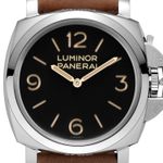 Panerai Luminor 1950 PAM00372 (2014) - Black dial 47 mm Steel case (2/2)