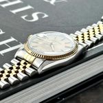 Rolex Datejust 36 16013 (1982) - Gold dial 36 mm Gold/Steel case (7/8)