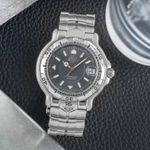 TAG Heuer 6000 WH1112 (1998) - Grijs wijzerplaat 39mm Staal (1/8)
