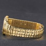 Piaget Tanagra 16031M401D (1996) - Blue dial 25 mm Yellow Gold case (5/8)