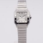 Cartier Santos Dumont WSSA0082 (2025) - Zilver wijzerplaat 27mm Staal (2/8)