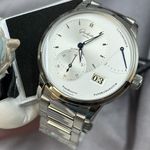 Glashütte Original PanoReserve 1-65-01-22-12-71 (2024) - Zilver wijzerplaat 40mm Staal (7/8)