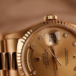 Rolex Day-Date 36 18238 (1988) - Champagne dial 36 mm Yellow Gold case (4/8)