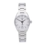 TAG Heuer Carrera Lady WBN2412.BA0621 (2024) - White dial 29 mm Steel case (1/7)