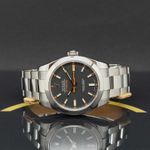 Rolex Milgauss 116400 (2009) - Zwart wijzerplaat 40mm Staal (4/7)