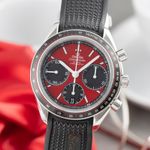 Omega Speedmaster Racing 326.32.40.50.11.001 (Unknown (random serial)) - Red dial 40 mm Steel case (3/8)