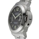 Panerai Luminor Marina Automatic PAM00299 (Onbekend (willekeurig serienummer)) - Zwart wijzerplaat 44mm Staal (5/8)