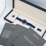 A. Lange & Söhne Saxonia 205.086 (2019) - Blue dial 37 mm White Gold case (7/7)