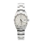 Rolex Oyster Perpetual Date 15210 (Onbekend (willekeurig serienummer)) - Zilver wijzerplaat 34mm Staal (1/7)