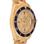 Rolex Submariner Date 16618 (1988) - 40 mm Yellow Gold case (5/8)