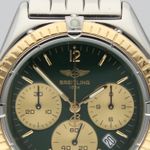 Breitling Chronomat D55046 (Onbekend (willekeurig serienummer)) - Zwart wijzerplaat 37mm Staal (3/8)