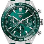 TAG Heuer Carrera CBN2A1N.FT6238 (2026) - Green dial 44 mm Steel case (1/1)