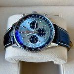 Breitling Navitimer 1 B01 Chronograph AB0138241C1P1 (2024) - Blauw wijzerplaat 43mm Staal (5/7)