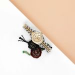 Rolex Lady-Datejust 69173 (1986) - Champagne wijzerplaat 26mm Goud/Staal (2/8)