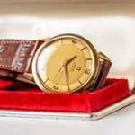 Omega Vintage 2816 S.C (1954) - Gold dial 35 mm Yellow Gold case (3/6)