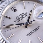 Rolex Datejust 36 16234 (1990) - Zilver wijzerplaat 36mm Staal (2/8)