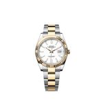 Rolex Datejust 41 126333 (2025) - Wit wijzerplaat 41mm Goud/Staal (1/1)
