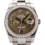 Rolex Datejust 36 116244 (Unknown (random serial)) - Bronze dial 36 mm Steel case (1/8)