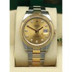 Rolex Datejust 41 126333 (2023) - Champagne dial 41 mm Gold/Steel case (6/7)