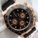 Rolex Daytona 116515LN (2016) - Silver dial 40 mm Rose Gold case (4/8)