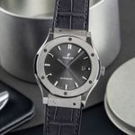 Hublot Classic Fusion 511.NX.1171.LR (Unknown (random serial)) - Black dial 45 mm Titanium case (3/8)