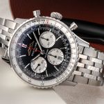 Breitling Navitimer 1 B01 Chronograph AB0138211B1A1 (2021) - Zwart wijzerplaat 43mm Staal (2/8)