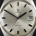 Omega Genève 136.041 (1969) - Wit wijzerplaat 35mm Staal (8/8)